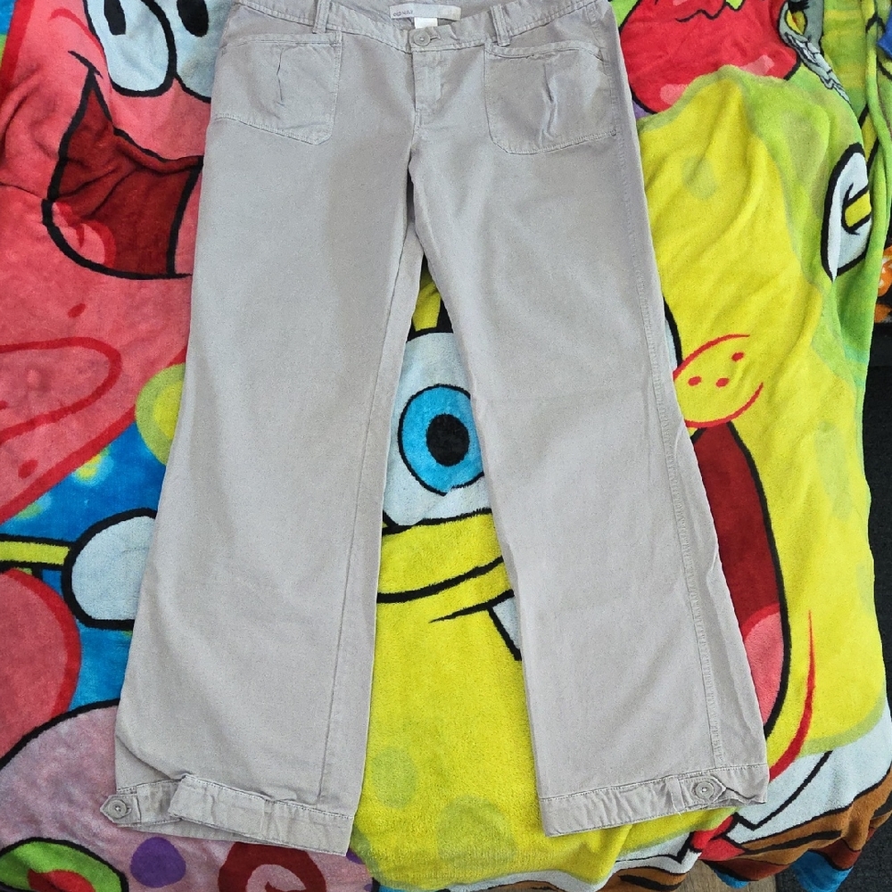 🌙2 for$20 Women's Old Navy Size 12 Light Gray Pants
